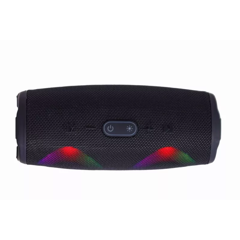 Gembird SPK-BT-LED-02 diffusore party Bluetooth portatile, 10 W, nero