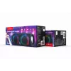 Gembird SPK-BT-LED-02 diffusore party Bluetooth portatile, 10 W, nero