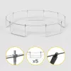 REBEL Active Trampoline PRO 15ft/457cm - nero/blu