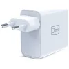 3MK FlowPower 45W PD 3.0 QC4+ caricabatterie GaN bianco
