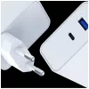 3MK FlowPower 45W PD 3.0 QC4+ caricabatterie GaN bianco