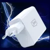 3MK FlowPower 45W PD 3.0 QC4+ caricabatterie GaN bianco