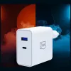 3MK FlowPower 45W PD 3.0 QC4+ caricabatterie GaN bianco