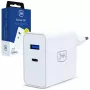 3MK FlowPower 45W PD 3.0 QC4+ caricabatterie GaN bianco