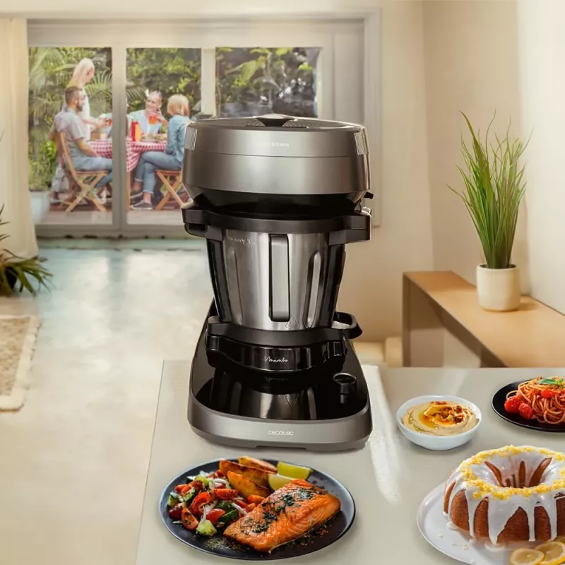 Cecotec Mambo CooKing Victory robot da cucina multifunzione 1700 W 4,5 L nero/grigio