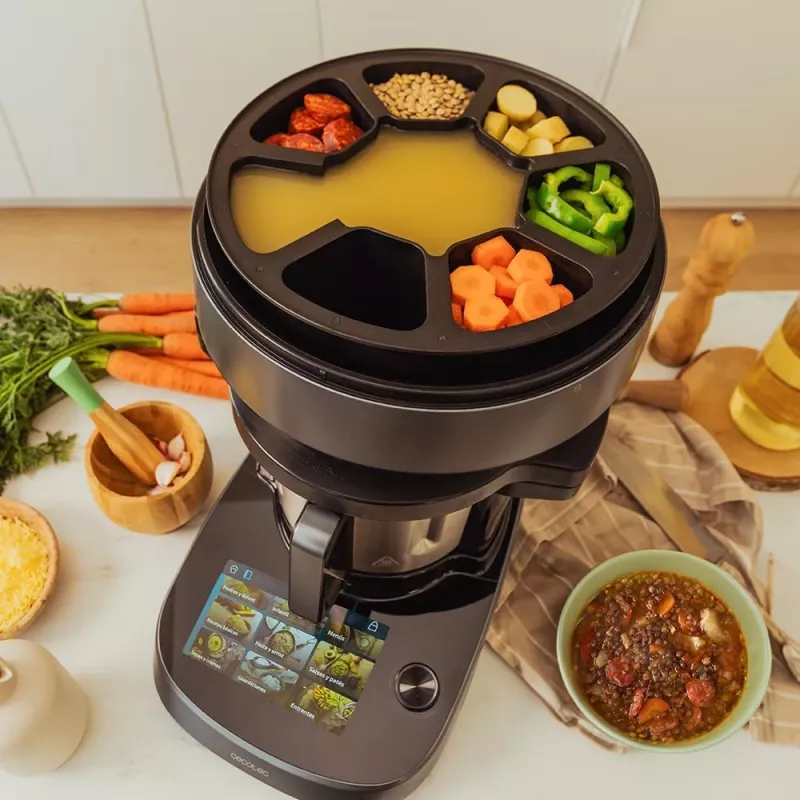 Cecotec Mambo CooKing Victory robot da cucina multifunzione 1700 W 4,5 L nero/grigio