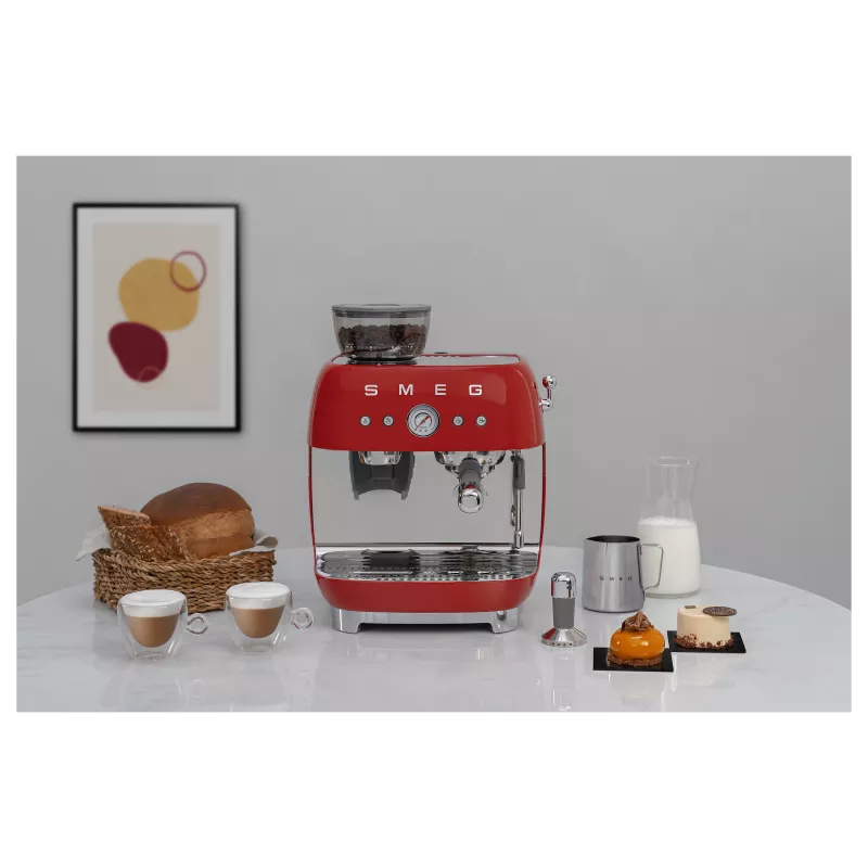 Smeg 50's Style macchina per caffè automatica EGF03RDEU rossa
