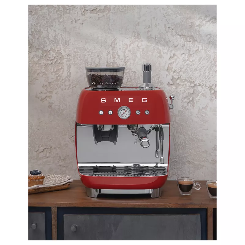 Smeg 50's Style macchina per caffè automatica EGF03RDEU rossa