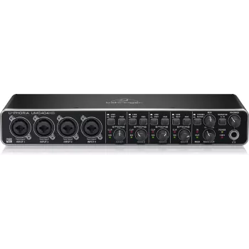 Behringer UMC404HD Interfaccia audio USB 4x4 24-bit/192 kHz con preamplificatori MIDAS