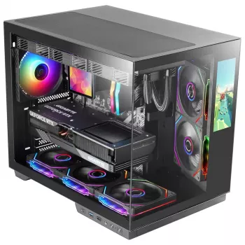 Tacens Mars Gaming MCMIRAGE Case per computer Midi-Tower Nero