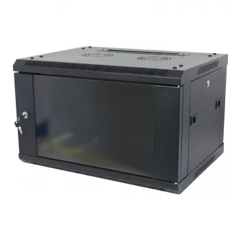 ALLNET SMA-Series Armadio a muro 19 pollici 12U in un pezzo profondità 600mm Nero Flat Pack
