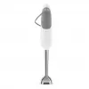 SMEG HBF03WHEU Frullatore a immersione, 700 W, braccio frullatore in acciaio inox, Bianco
