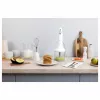 SMEG HBF03WHEU Frullatore a immersione, 700 W, braccio frullatore in acciaio inox, Bianco