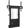 ONKRON FPRO2L-30-B Supporto a pavimento mobile per TV 55-100 pollici, Nero