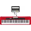 Casio CT-S200 Tastiera MIDI 61 tasti USB Rosso