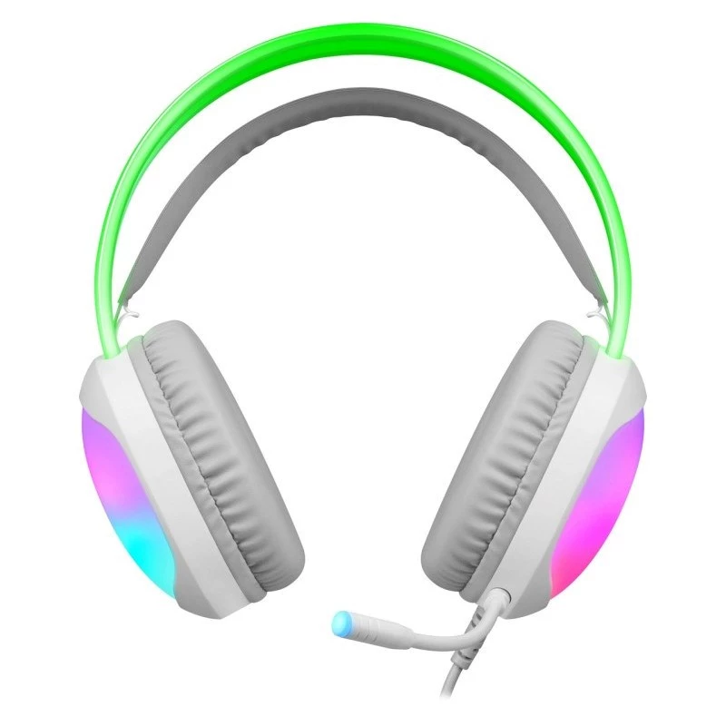 Defender Eclipse RGB Cuffie gaming Bianco