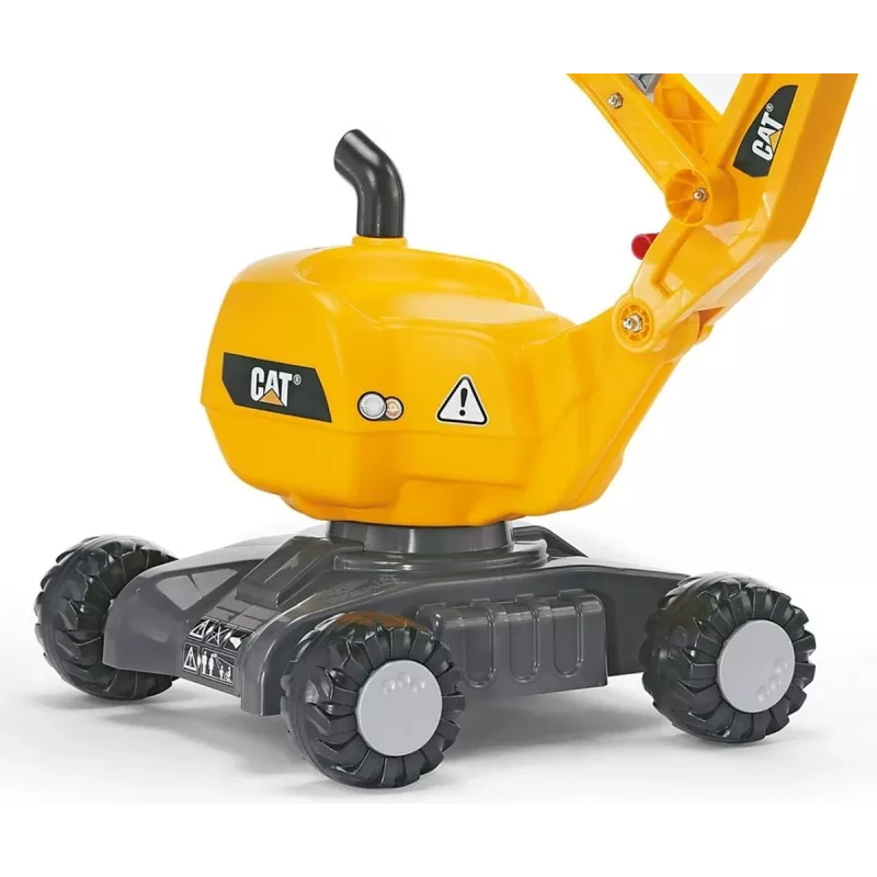 MILLY MALLY Rolly Toys Digger CAT Escavatore giocattolo da cavalcare