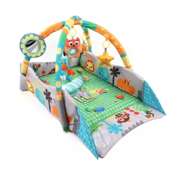 MILLY MALLY Tappetino gioco 4-in-1 giungla, piscina asciutta, box