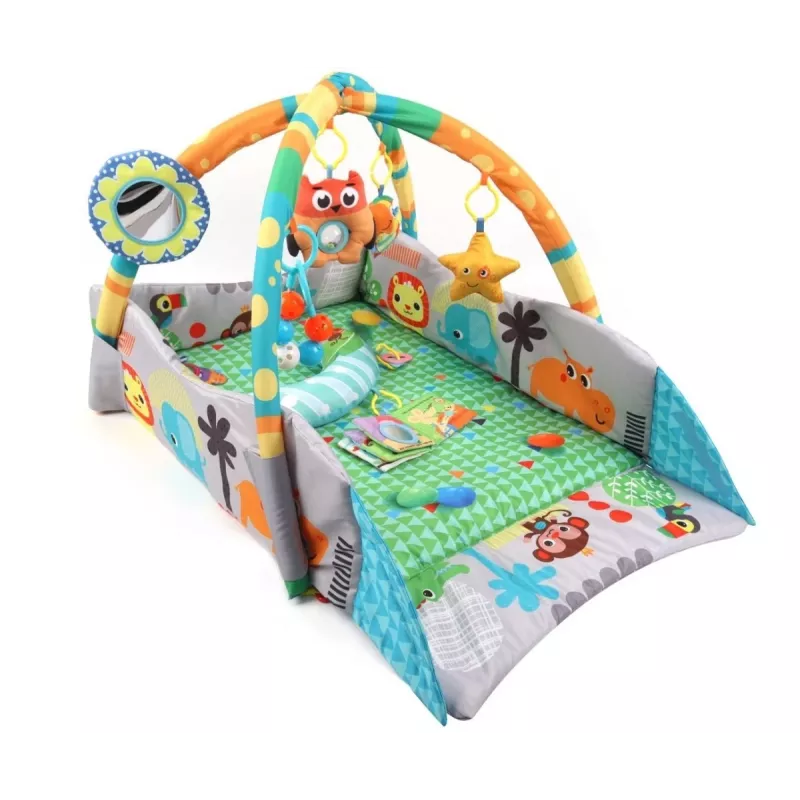 MILLY MALLY Tappetino gioco 4-in-1 giungla, piscina asciutta, box
