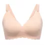 MOMCOZY YN46 Reggiseno per allattamento senza cuciture Support Floral Skin S