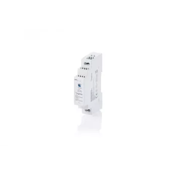 DIGITUS Alimentatore per guida DIN 12V / 1,25A / 15W Step-Shape (ultra-slim, Class II)