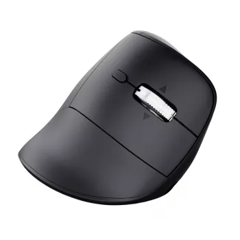 Trust Vyran Ergo Hyperscroll Mouse wireless - per destrimani, ottico, 4800 DPI, RGB, ricaricabile