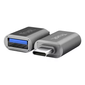Trust Calyx adattatore da USB-C a USB-A, confezione da 2