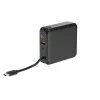 Gembird PB10-WPC15-LCD-01 Powerbank a ricarica rapida con caricabatterie wireless, 20 W, 10000 mAh, nero