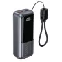 Gembird PB10-PD20-LCD-02 Powerbank compatta a ricarica rapida con display LCD, 20W, 10000 mAh, Space Grey