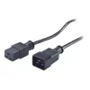 APC Cavo di alimentazione - IEC 60320 C19 a IEC 60320 C20, 2,5 m, nero