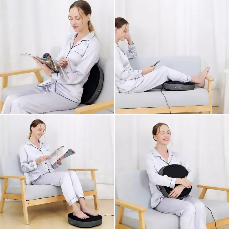 Media-Tech MT6541 massaggiatore riscaldante per piedi con Shiatsu e compressione ad aria