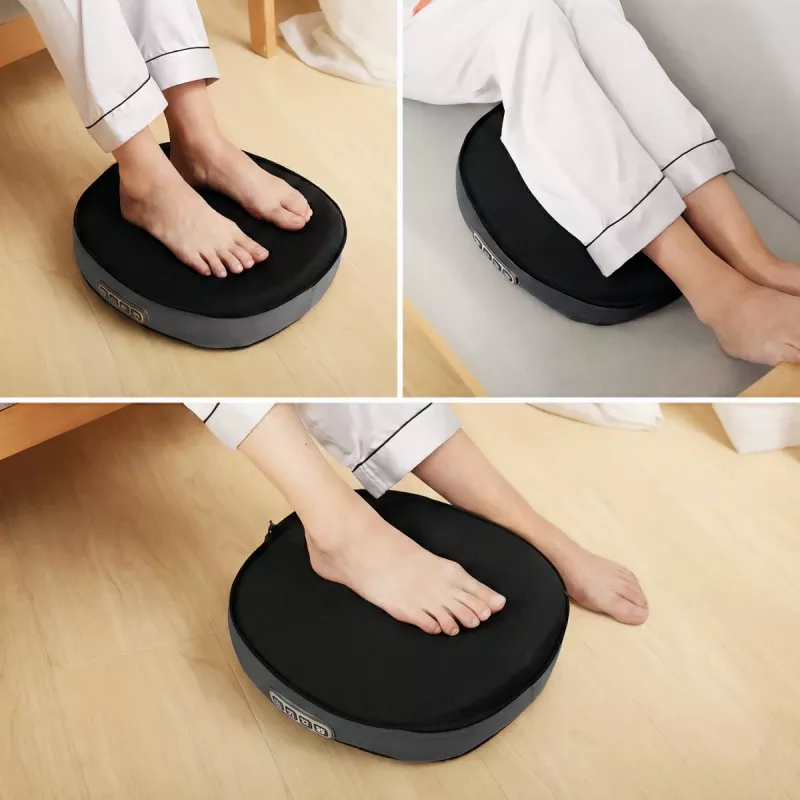 Media-Tech MT6541 massaggiatore riscaldante per piedi con Shiatsu e compressione ad aria