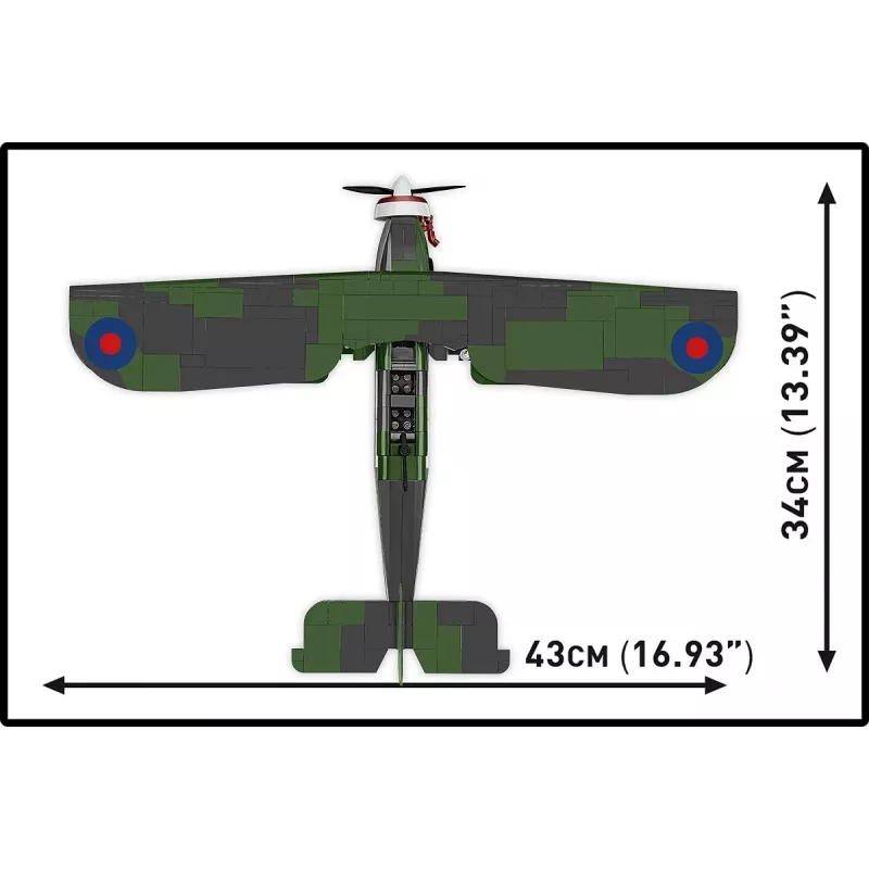COBI KLOCKI mattoncini Fairey Swordfish Executive Edition 959 pezzi