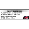 COBI KLOCKI mattoncini Fairey Swordfish Executive Edition 959 pezzi