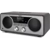TechniSat DIGITRADIO 602 radio DAB+/FM/internet con Bluetooth, lettore CD e stazione di ricarica Qi - antracite/argento