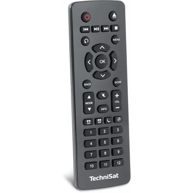 TechniSat DIGITRADIO 602 radio DAB+/FM/internet con Bluetooth, lettore CD e stazione di ricarica Qi - antracite/argento