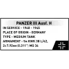 COBI 958 PCS HC WWII Panzer III Ausf. H set di mattoncini