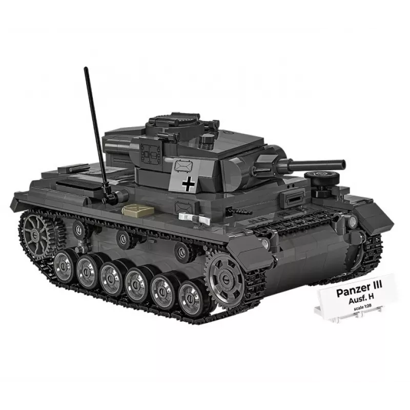 COBI 958 PCS HC WWII Panzer III Ausf. H set di mattoncini
