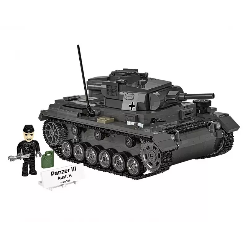 COBI 958 PCS HC WWII Panzer III Ausf. H set di mattoncini