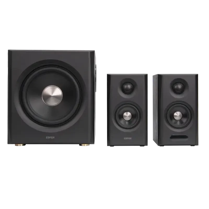 Edifier S355DB sistema di diffusori da scaffale 2.1 con subwoofer, nero