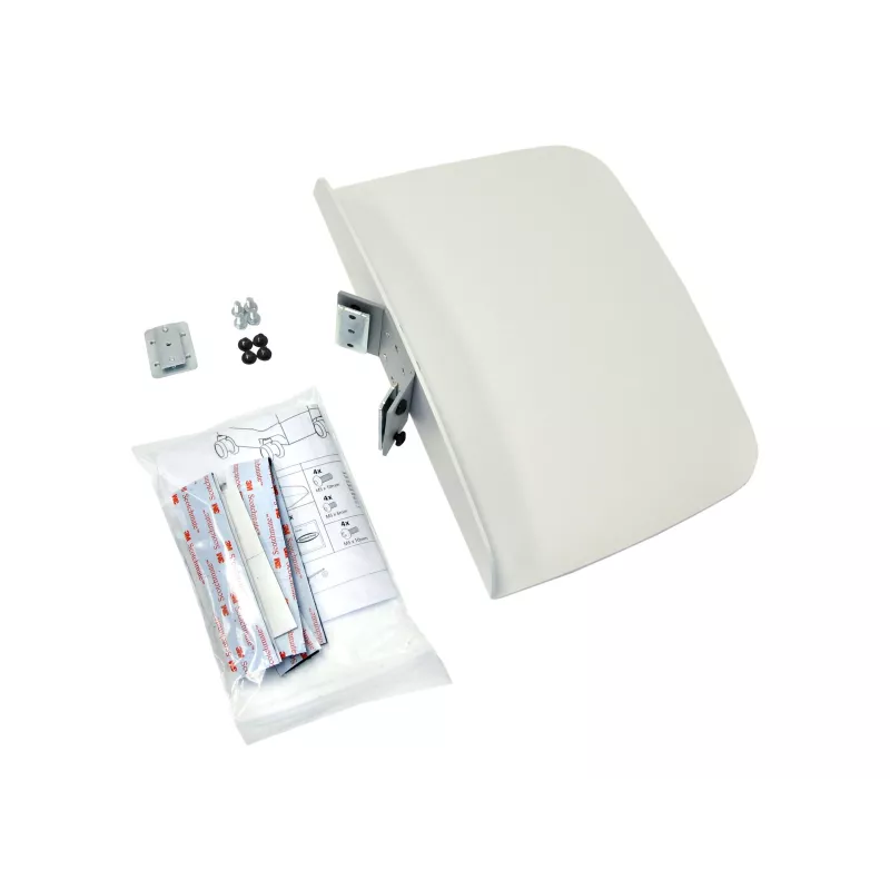 Ergotron Utility Shelf - componente di montaggio (fissaggi, ripiano per carrello) - per stampante - bianco - per Neo-Flex ESD WorkSpace; TeachWell LCD Mobile Digital Platform, Mobile Digital Platform