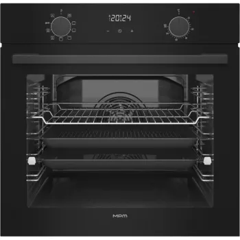 MPM-63-BO-30 forno elettrico da incasso nero, 67L, 9 funzioni, classe energetica A