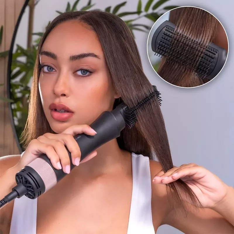 Cecotec CeramicCare 10in1 Styler spazzola ad aria calda 1000W nera