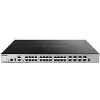 D-Link DGS-3630-28TC/SI/E switch Gigabit stackable managed Layer 3 a 28 porte