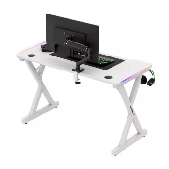 HUZARO HERO 2.3 RGB WHITE scrivania gaming