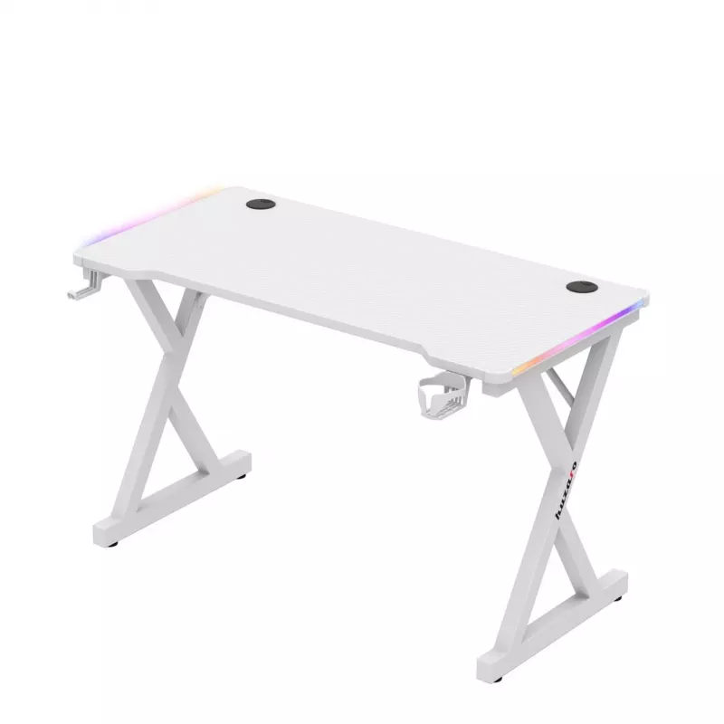 HUZARO HERO 2.3 RGB WHITE scrivania gaming