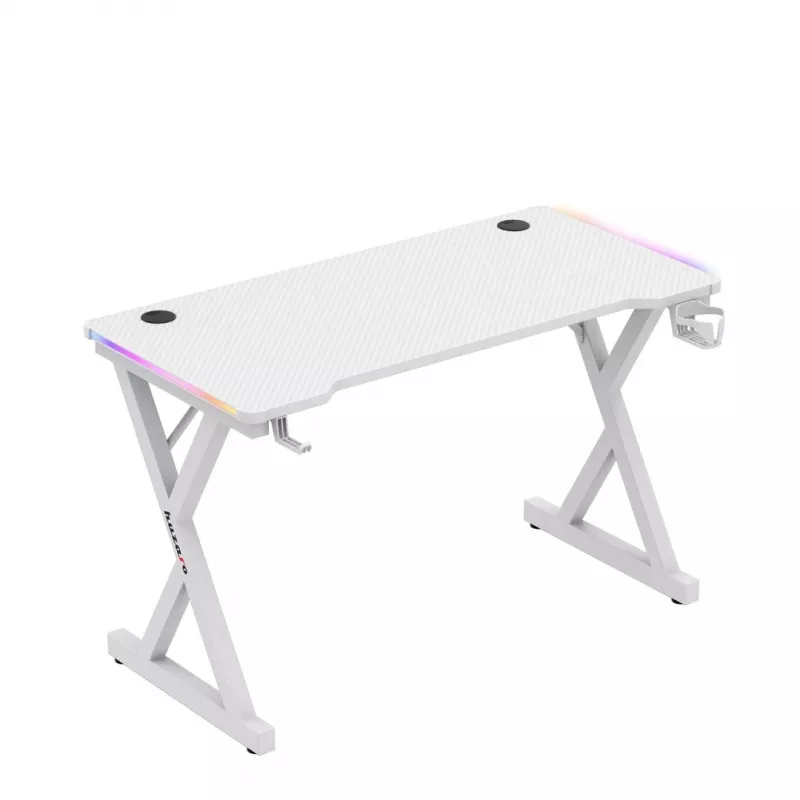 HUZARO HERO 2.3 RGB WHITE scrivania gaming