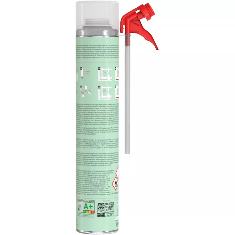 Fischer schiuma PU a basso contenuto di monomeri PU-P EVO 750 B2 (bianca, 750ml)