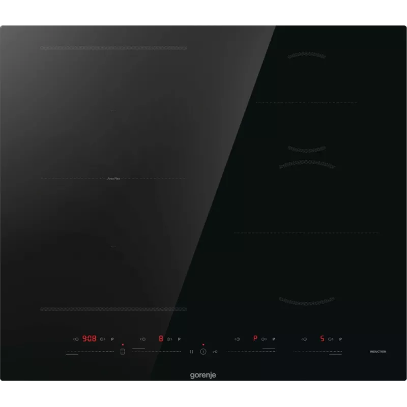 Gorenje piano cottura a induzione GI6432BSC 60 cm nero con PowerBoost, timer, sicurezza bambini