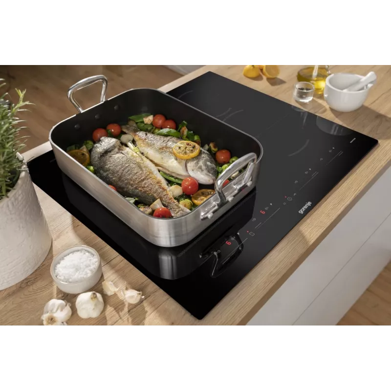 Gorenje piano cottura a induzione GI6432BSC 60 cm nero con PowerBoost, timer, sicurezza bambini